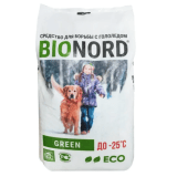 Противогололедный реагент BIONORD GREEN (23 кг) до -25ºС