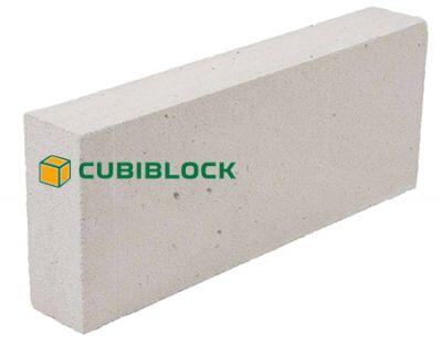 Газобетонный блок Cubi Block перегородочный D500 625х200х150