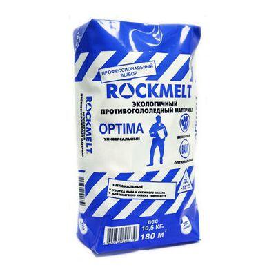 Противогололедный реагент Rockmelt Optima (10,5 кг) до -15ºС